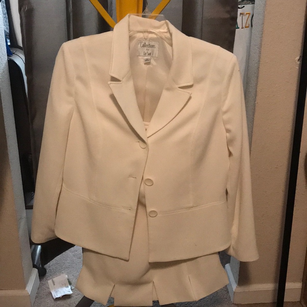 White Skirt Suit